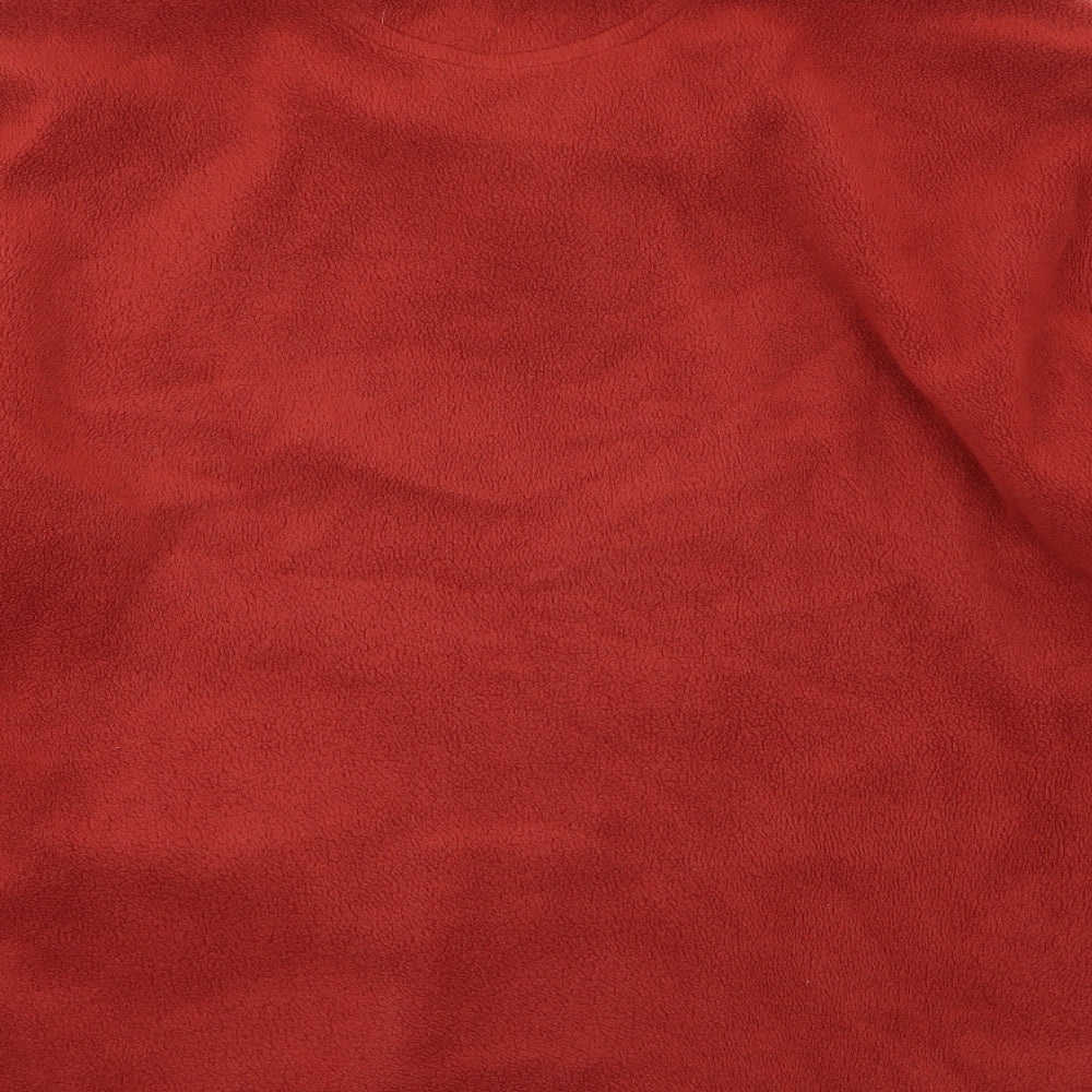 EWM Mens Orange  Fleece Jacket  Size L