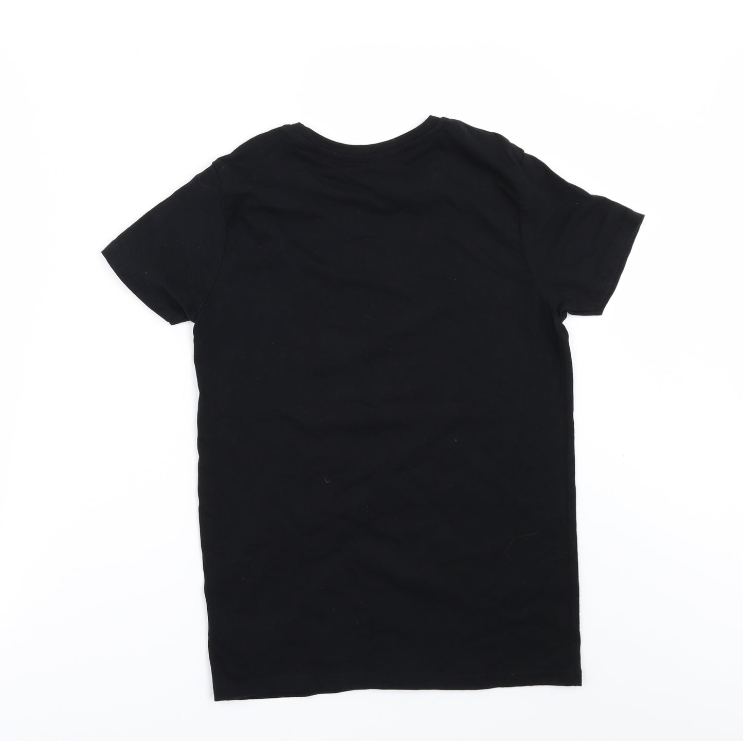 Primark Boys Black   Basic T-Shirt Size 9-10 Years  - ENGLAND