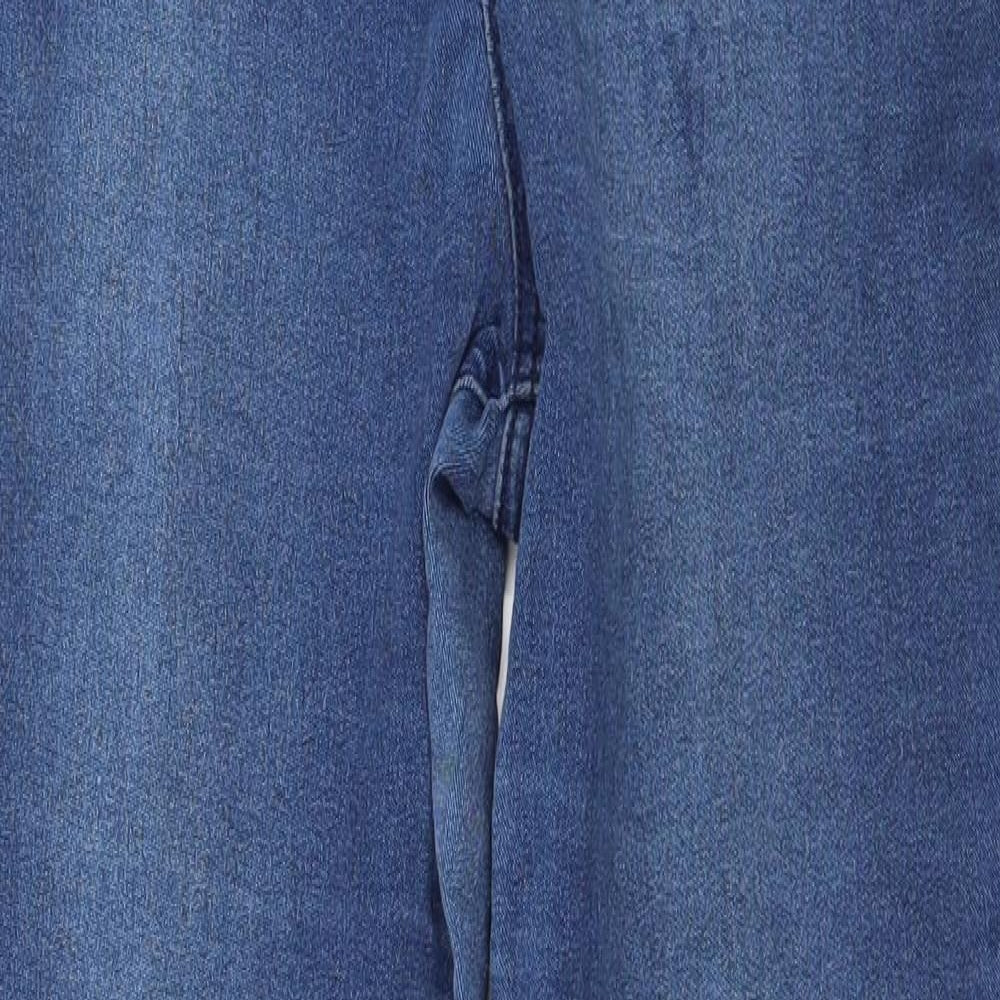 F&F Womens Blue  Denim Jegging Jeans Size 14 L28 in