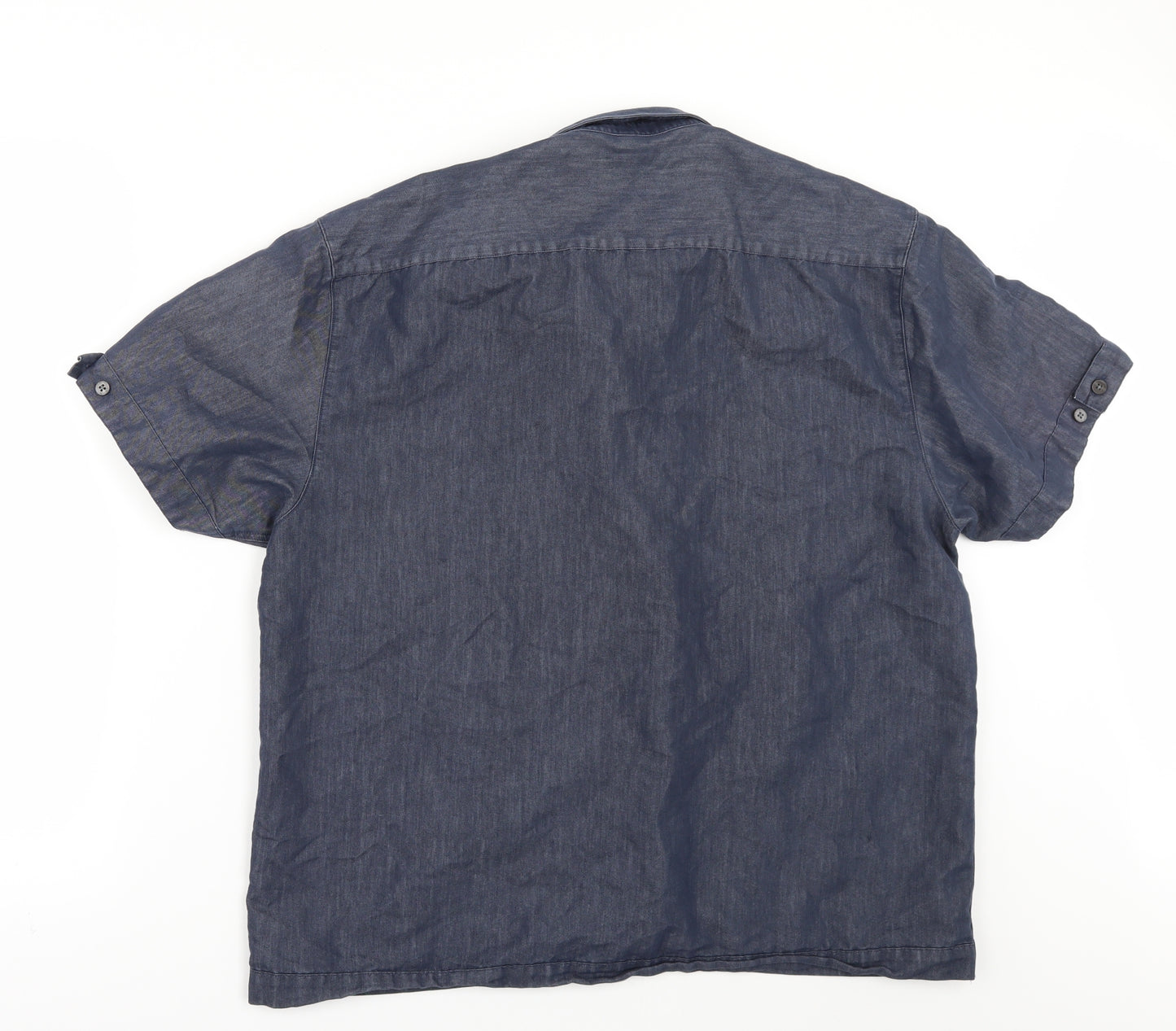 Debenhams Mens Blue    Button-Up Size L