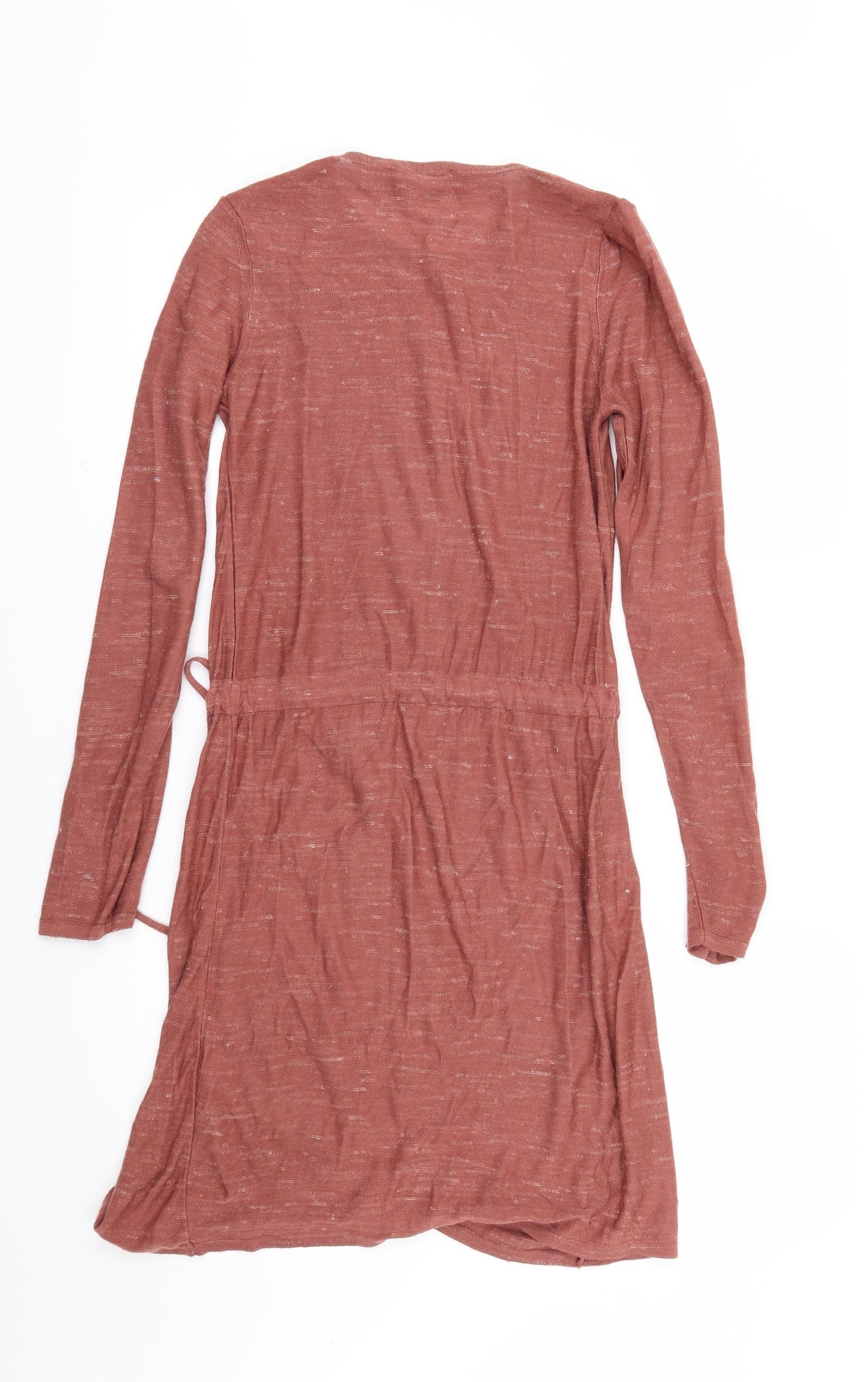 ASOS Womens Orange   T-Shirt Dress  Size 8  - Drawstring