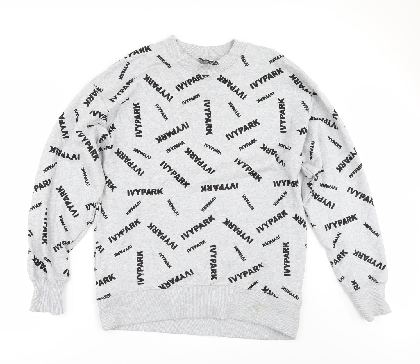 IVY PARK Womens Grey   Pullover Sweatshirt Size XS