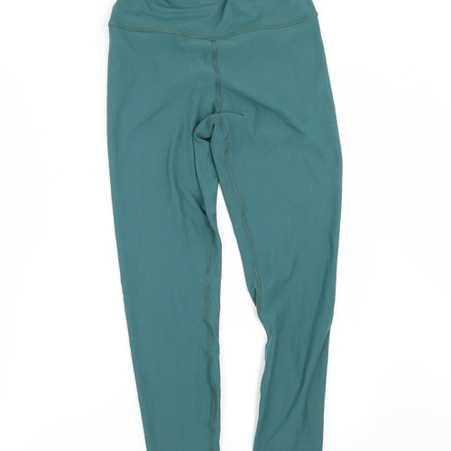 WEARWOLF Womens Green   Compression Leggings Size M L25 in