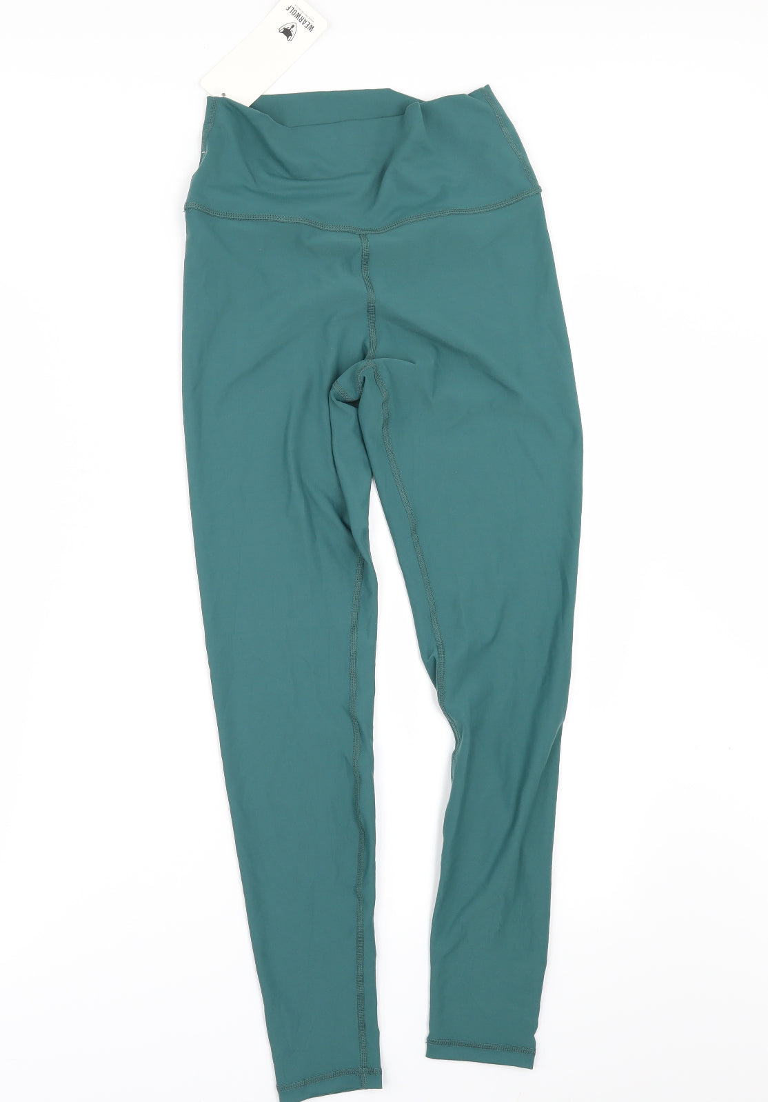 WEARWOLF Womens Green   Compression Leggings Size M L25 in