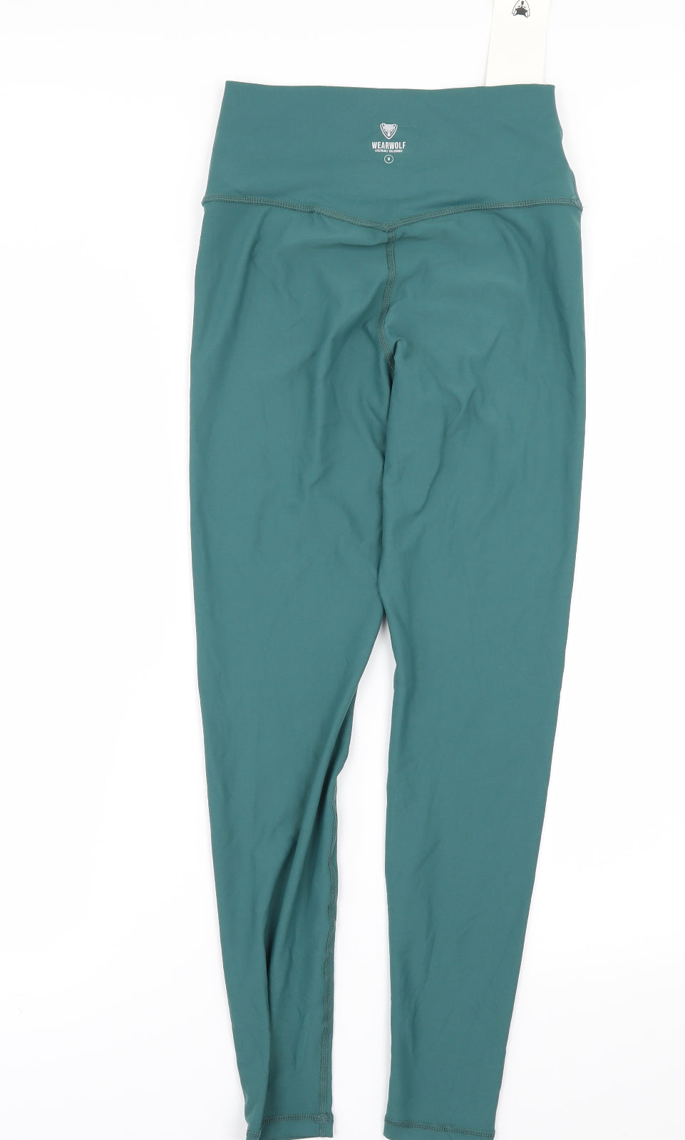 WEARWOLF Womens Green   Compression Leggings Size M L25 in