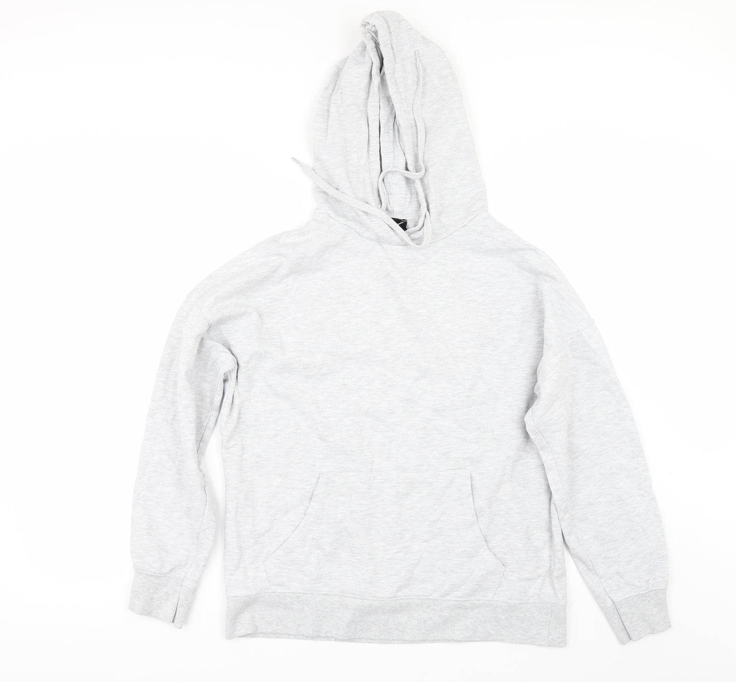 New Look Womens Grey   Pullover Hoodie Size M