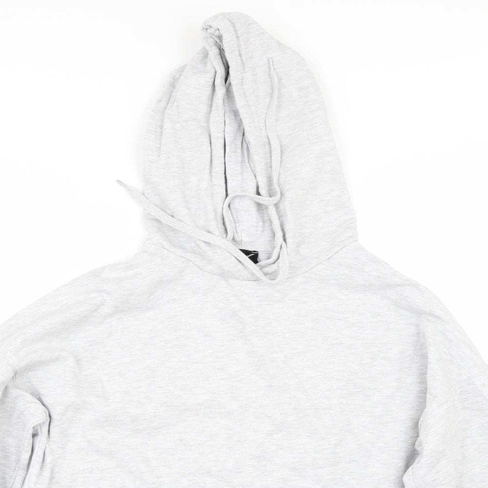 New Look Womens Grey   Pullover Hoodie Size M