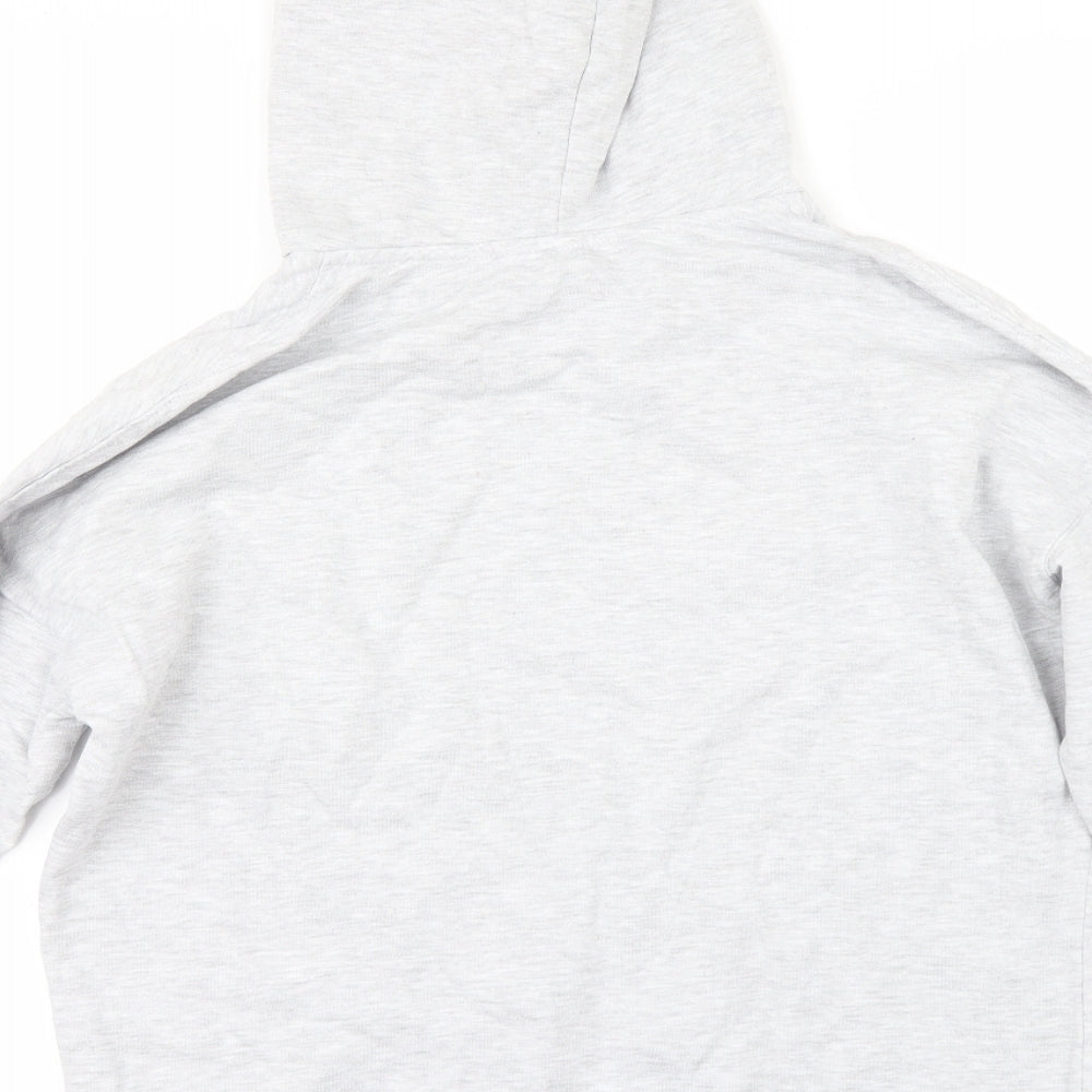 New Look Womens Grey   Pullover Hoodie Size M