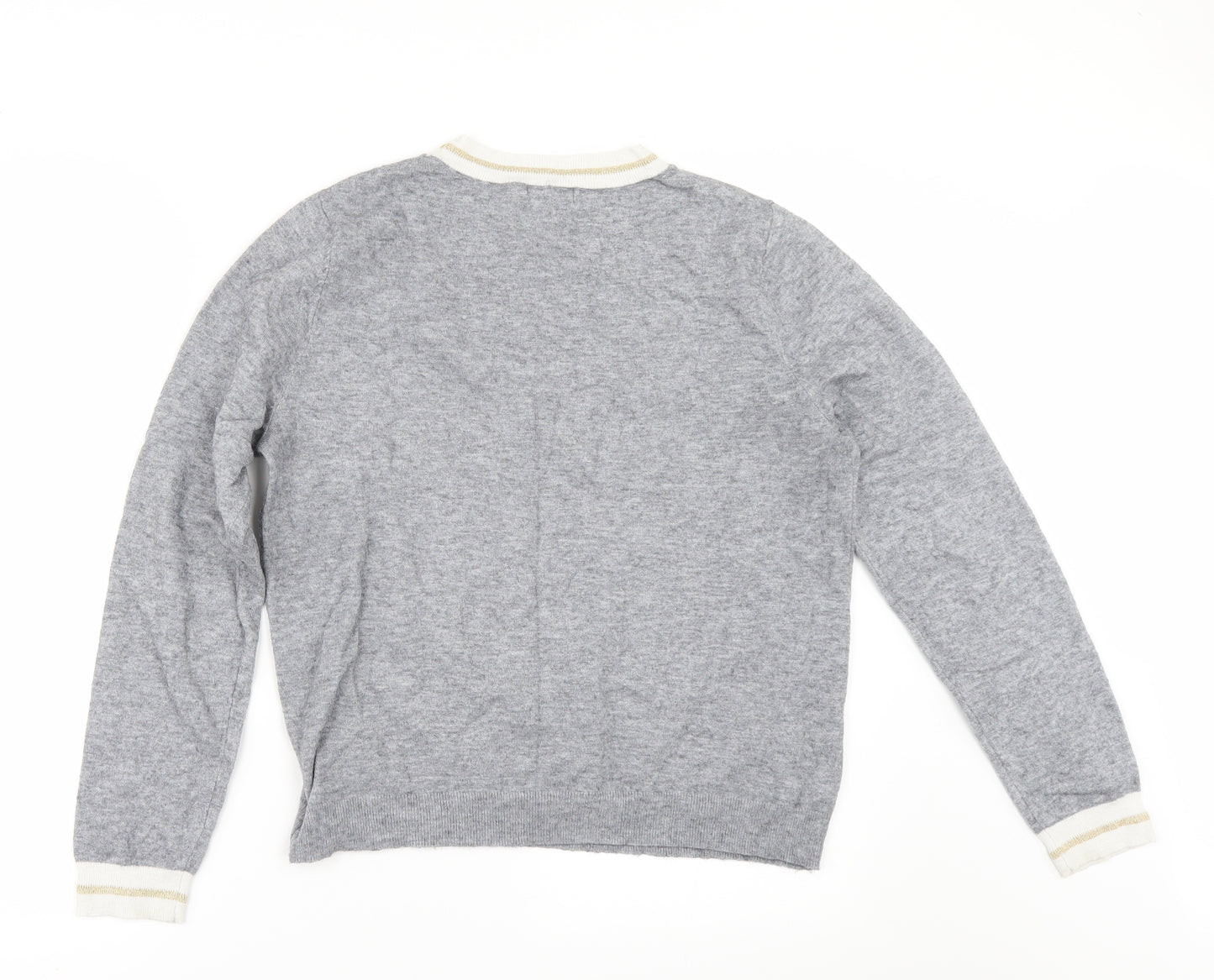 New Look Womens Grey   Pullover Jumper Size 16
