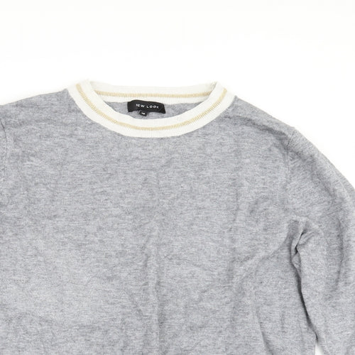 New Look Womens Grey   Pullover Jumper Size 16