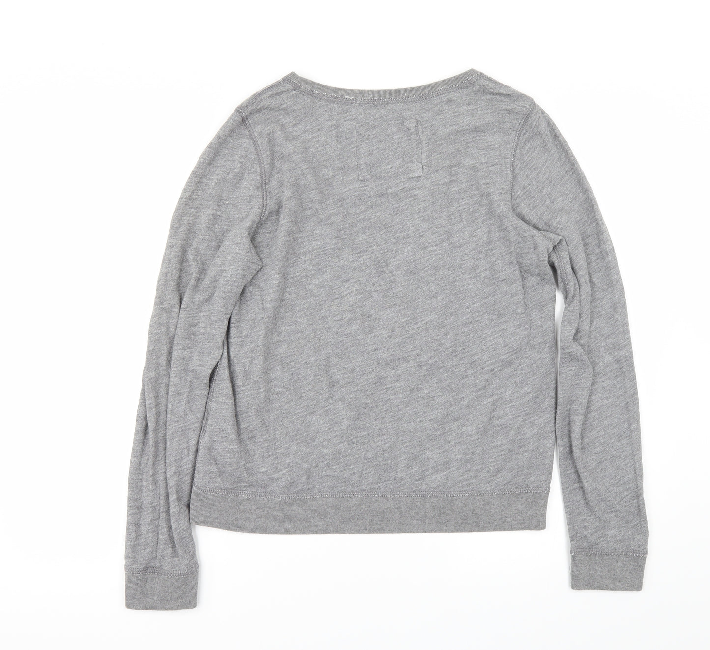 Abercrombie & Fitch Womens Grey   Pullover Sweatshirt Size S