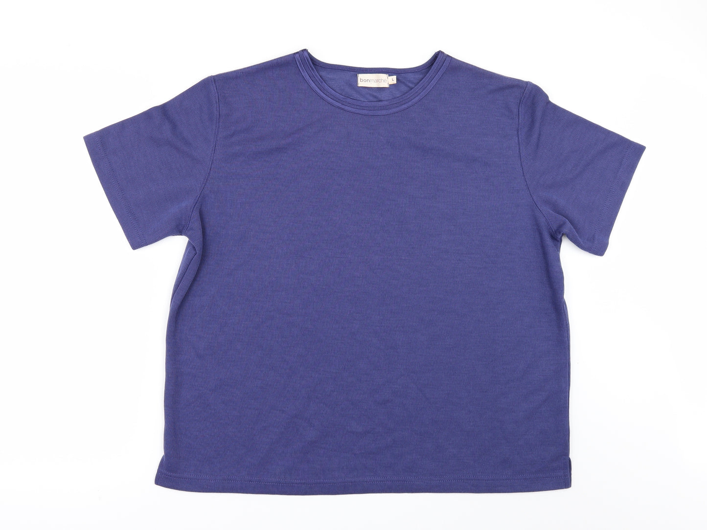 Bonmarché Womens Blue   Basic T-Shirt Size L