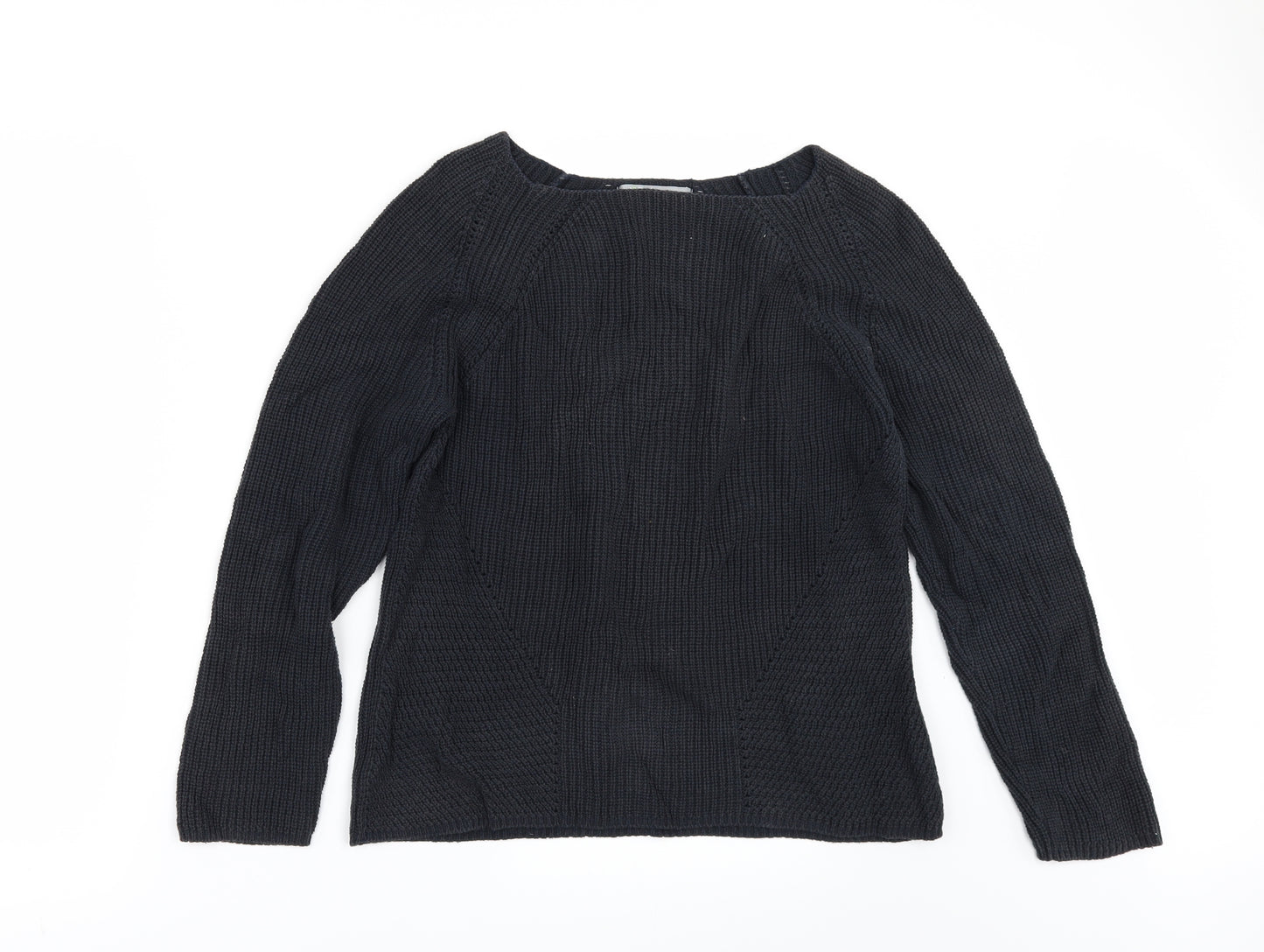 Marks and Spencer Womens Black   Pullover Jumper Size 12