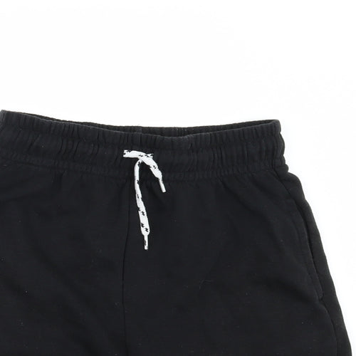 Primark Boys Black   Dungaree Shorts Shorts Size 9-10 Years