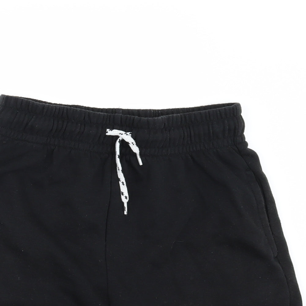 Primark Boys Black   Dungaree Shorts Shorts Size 9-10 Years