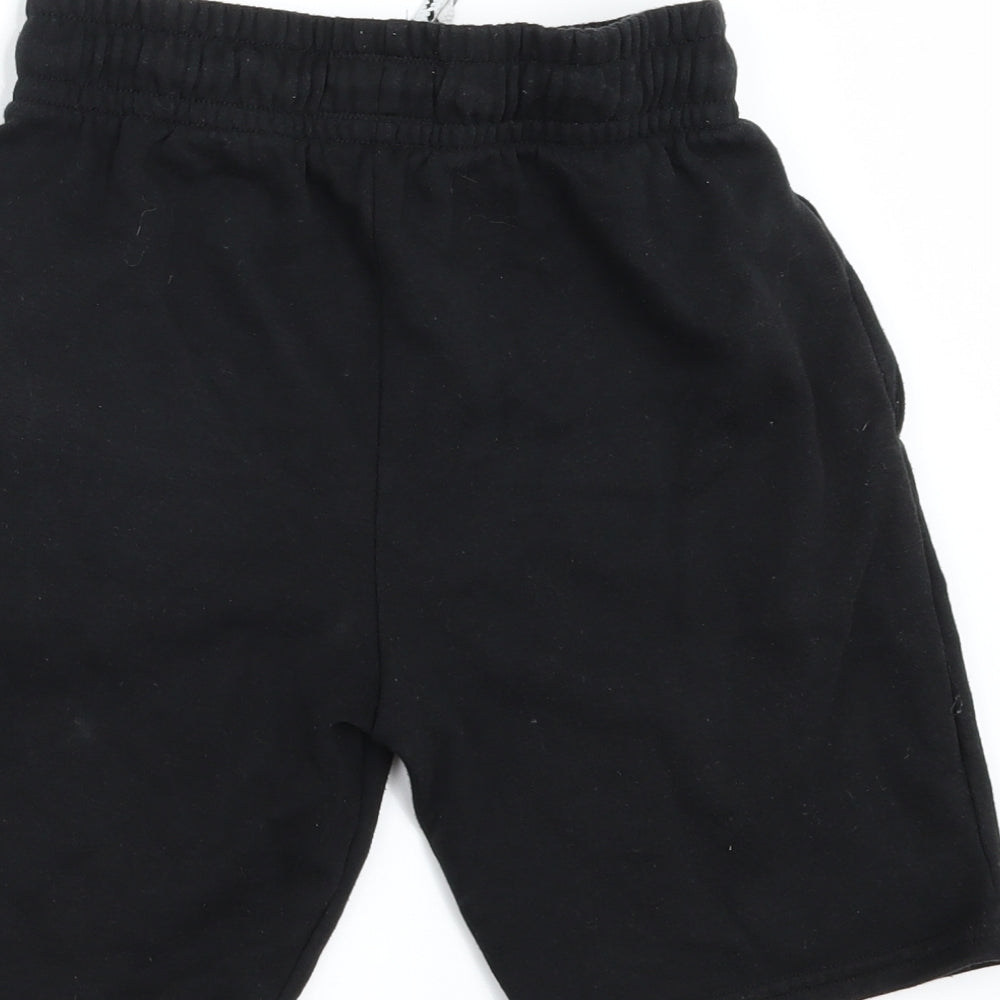 Primark Boys Black   Dungaree Shorts Shorts Size 9-10 Years