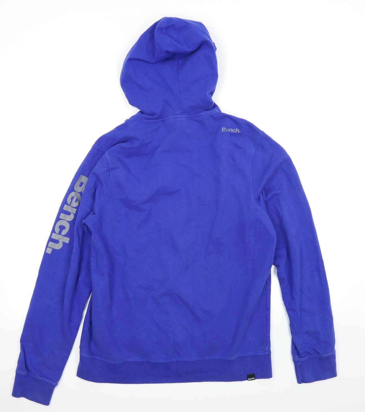 Bench Mens Blue   Full Zip Hoodie Size L