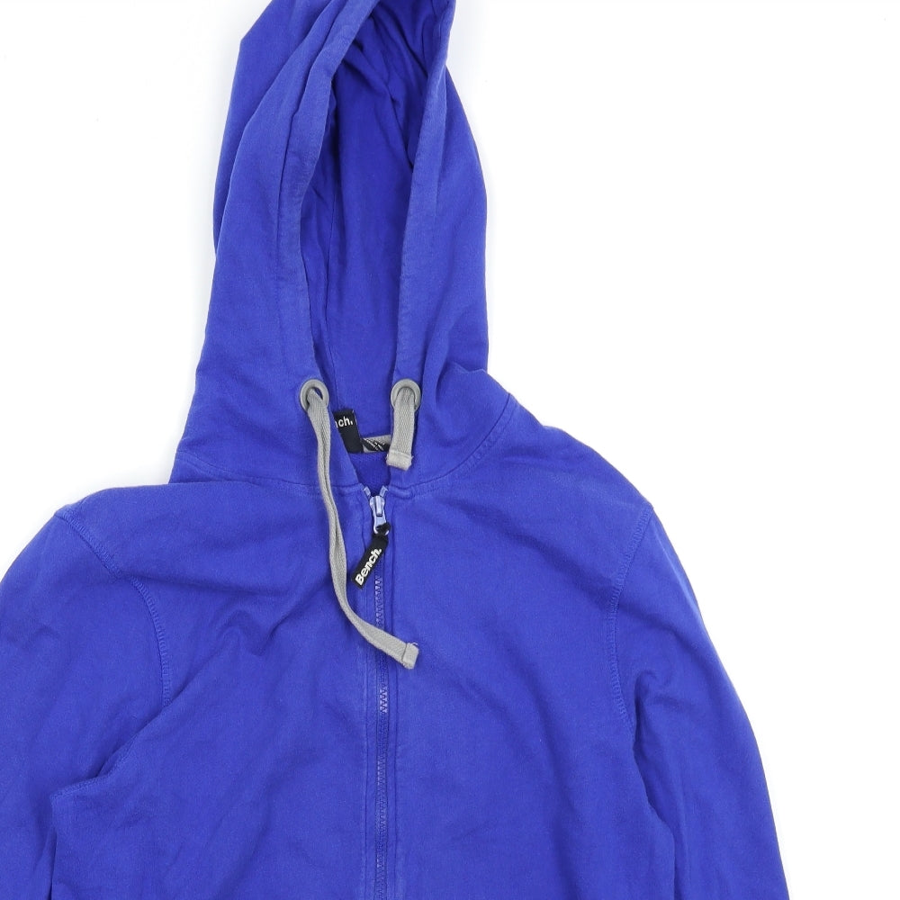 Bench Mens Blue   Full Zip Hoodie Size L