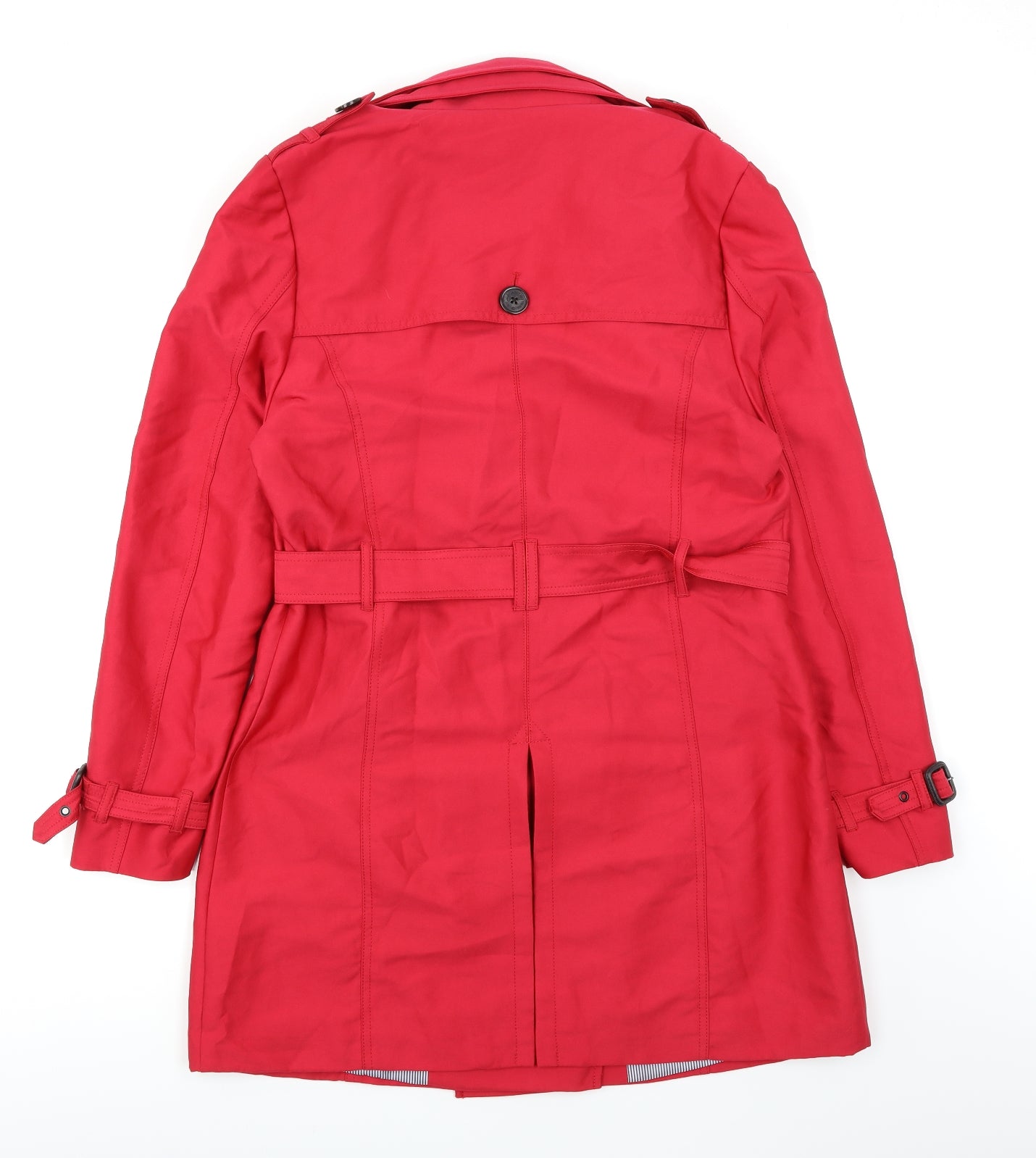 Superdry Womens Pink   Overcoat Coat Size 14