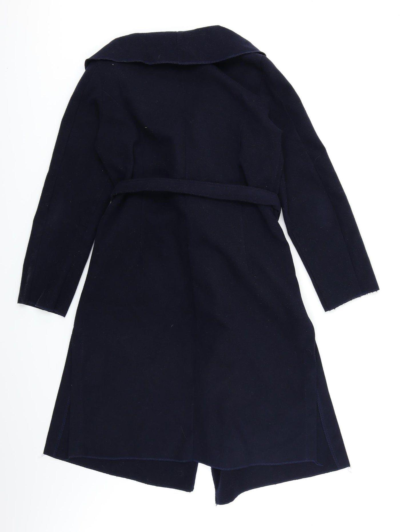 Preworn Womens Blue   Overcoat Coat Size M