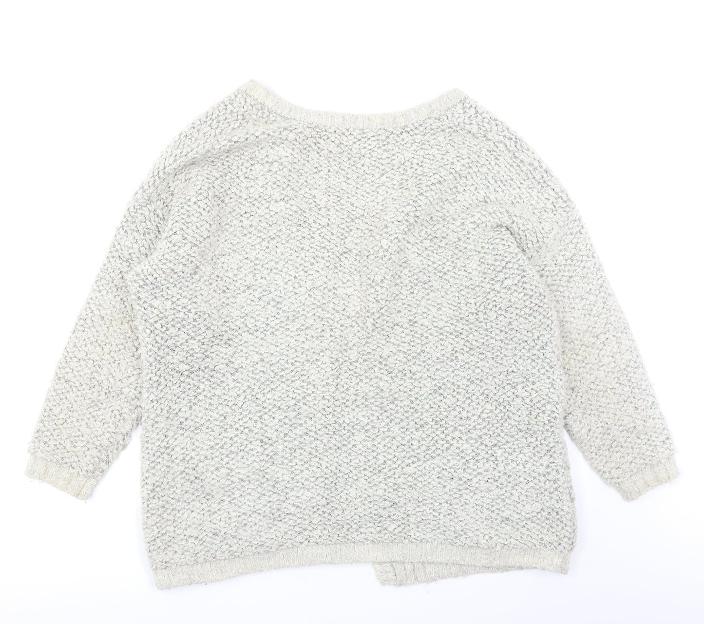 Atmosphere Womens Grey  Knit Cardigan Jumper Size M