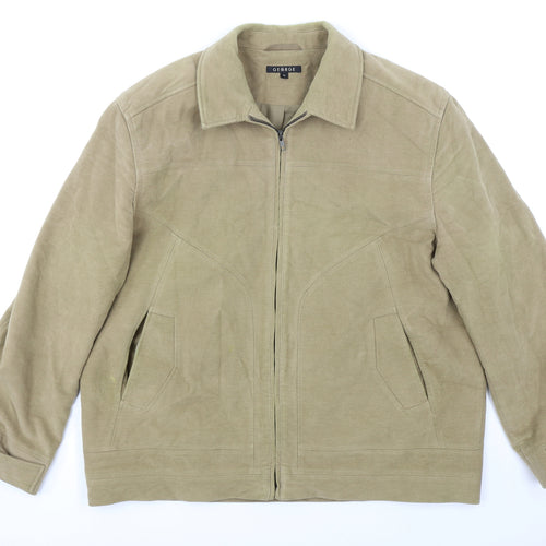 George Mens Brown   Jacket Coat Size XL