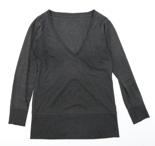 Front view of Select women’s grey jumper, size UK 12