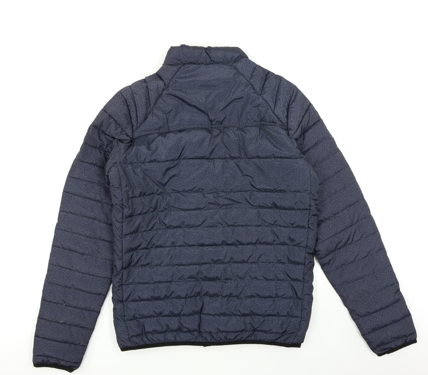 Bluewear Mens Blue   Quilted Coat Size M