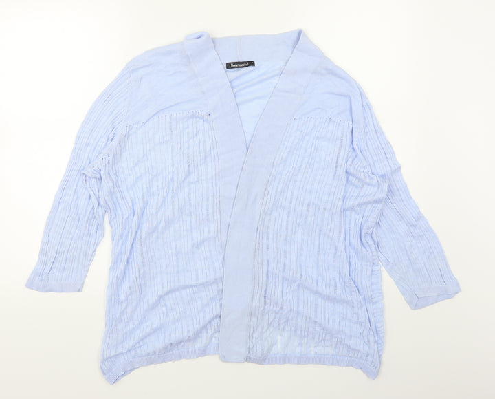 Bonmarché Womens Blue Cardigan Jumper Size L