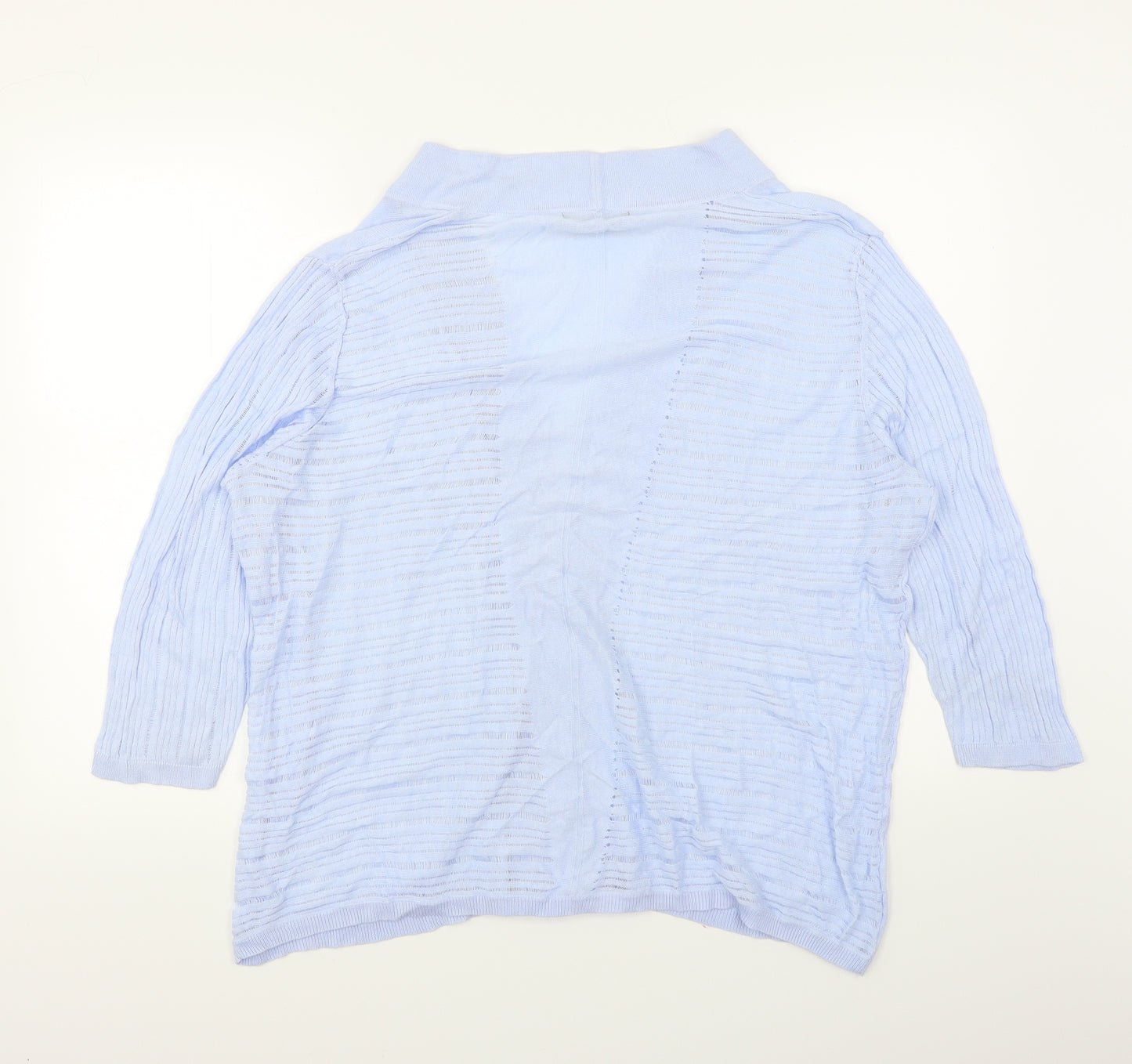Bonmarché Womens Blue   Cardigan Jumper Size L