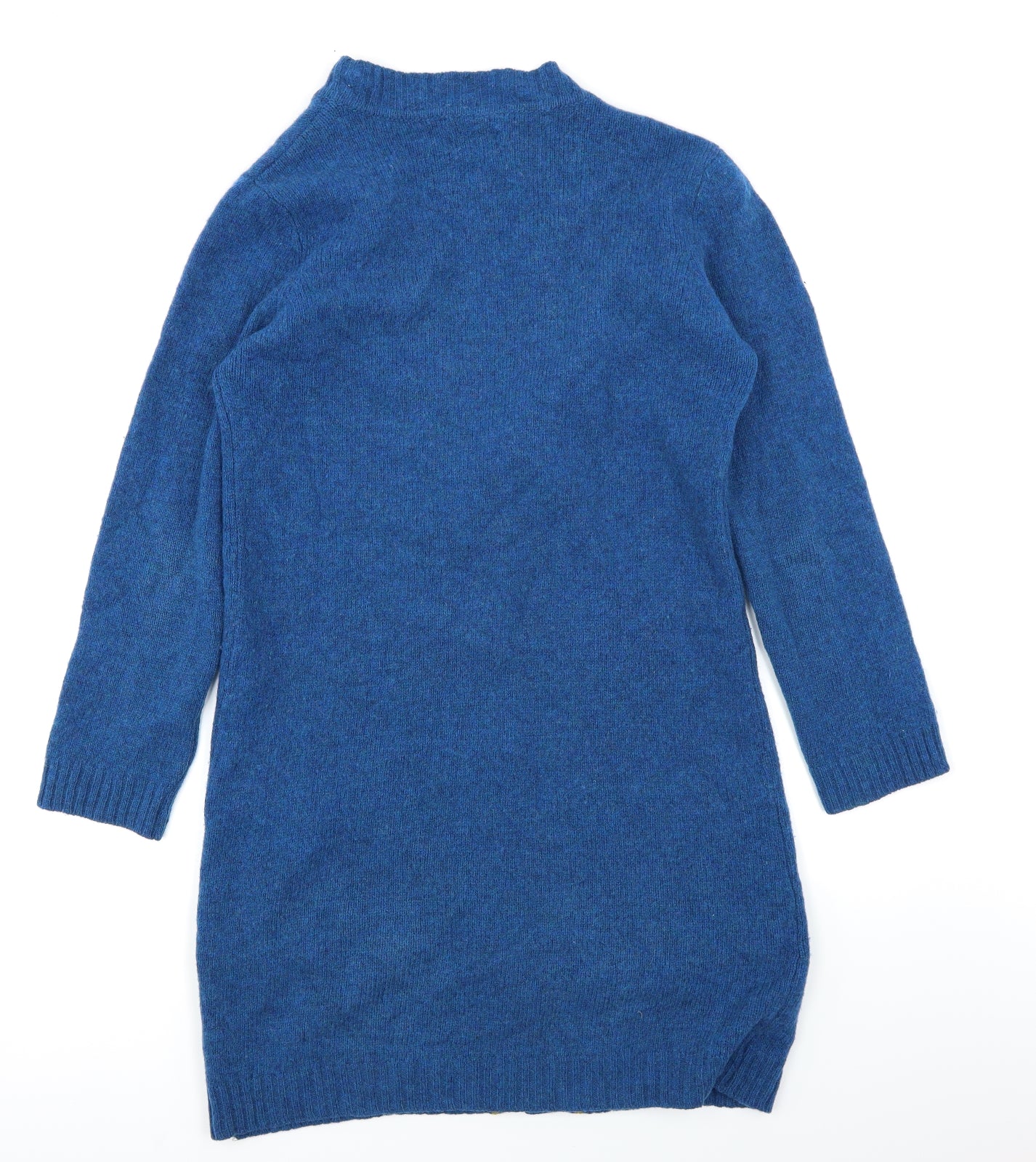 Toast Womens Blue  Knit Cardigan Jumper Size 14