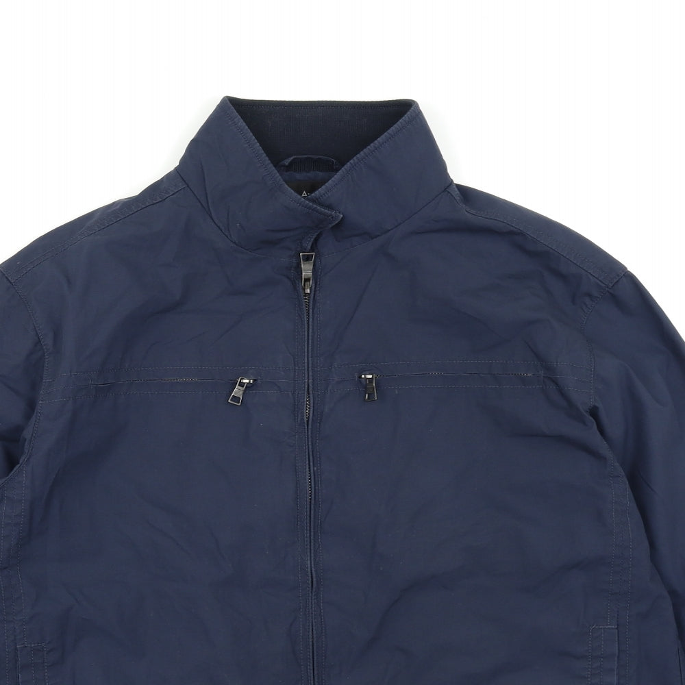 Autograph Mens Blue   Bomber Jacket Coat Size M
