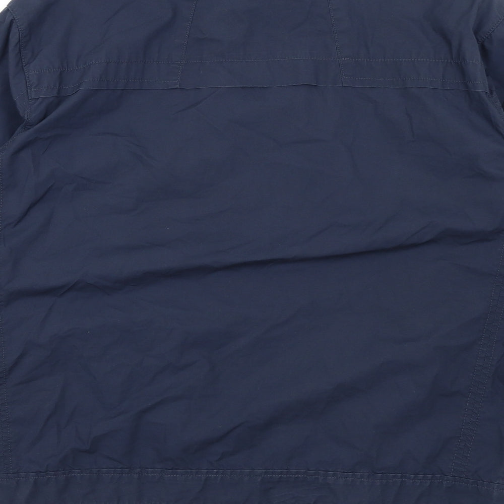 Autograph Mens Blue   Bomber Jacket Coat Size M