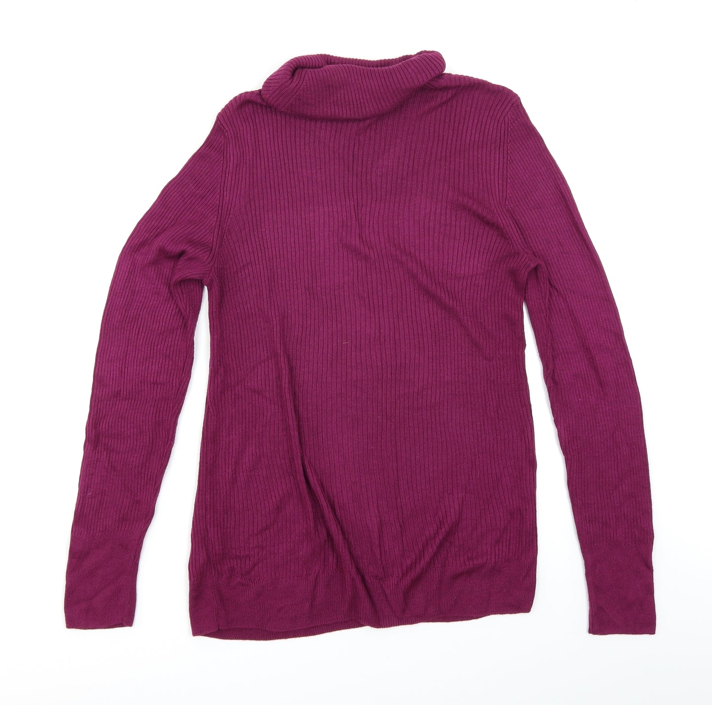 River Island Womens Purple  Knit Pullover Jumper Size 10