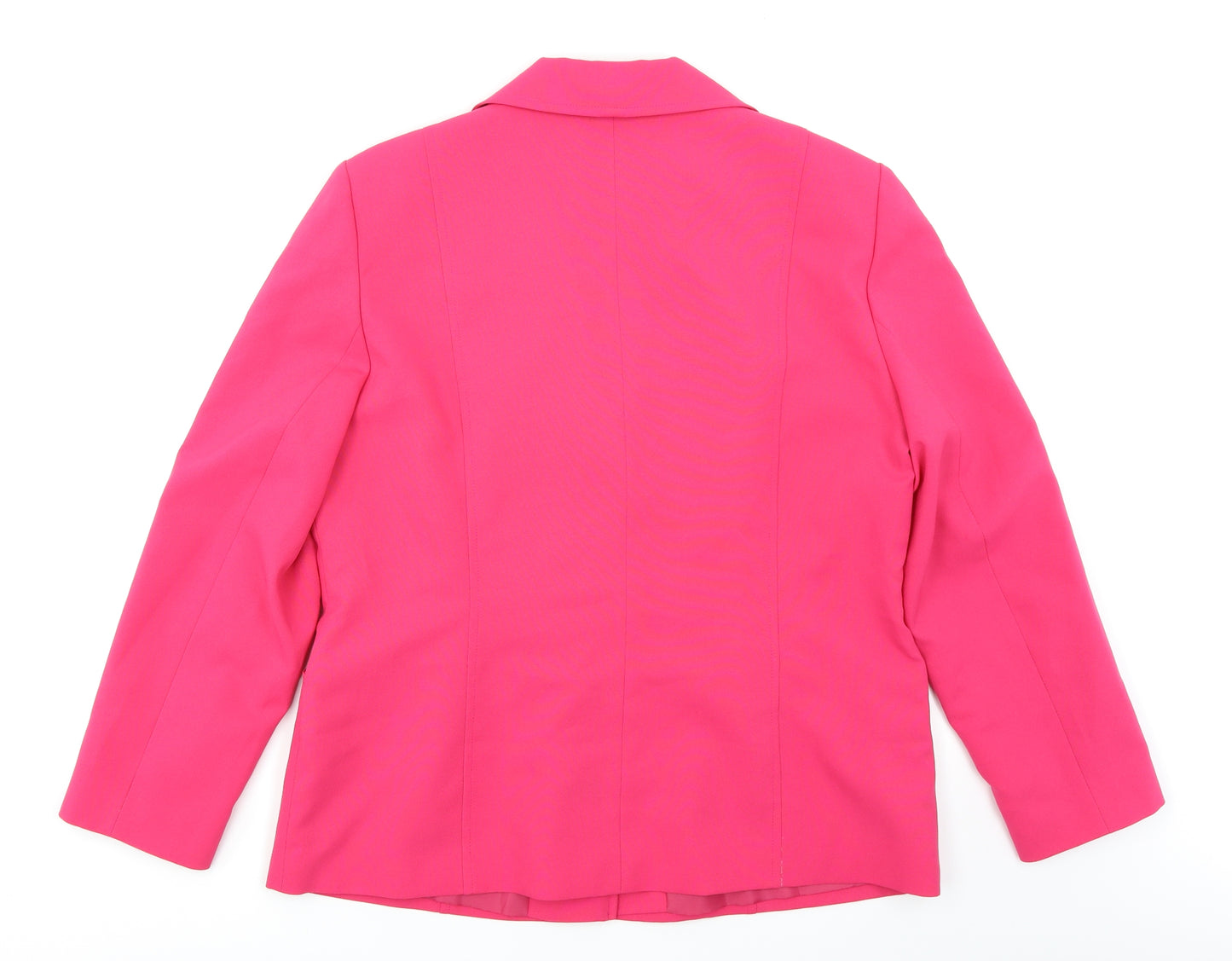 IMAGES Womens Pink   Jacket Blazer Size 18