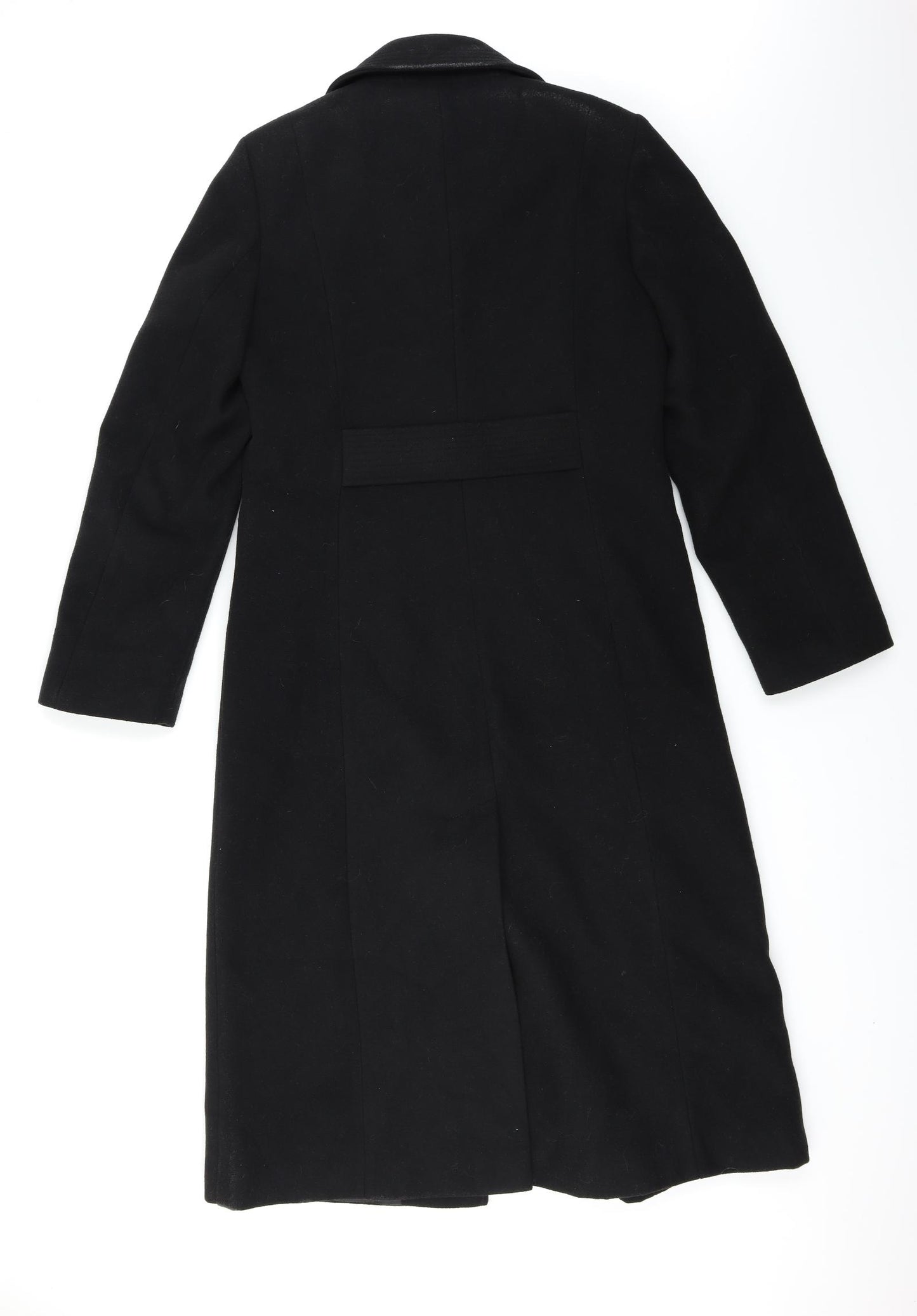 EWM Womens Black   Overcoat Coat Size 10