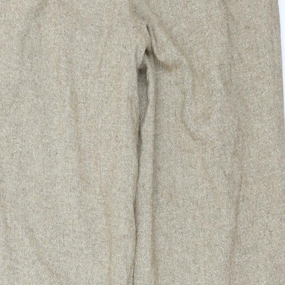 L.K. Bennett Womens Brown   Trousers  Size 12 L29 in