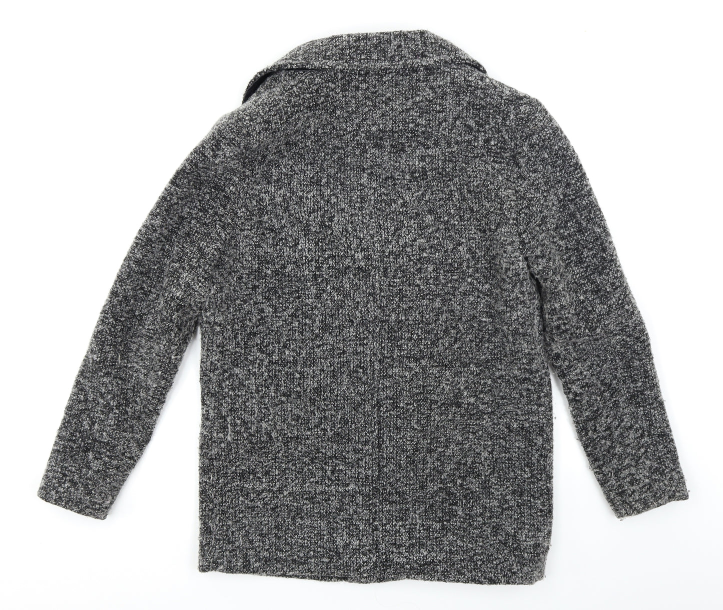 New Look Womens Grey   Jacket Coat Size 10