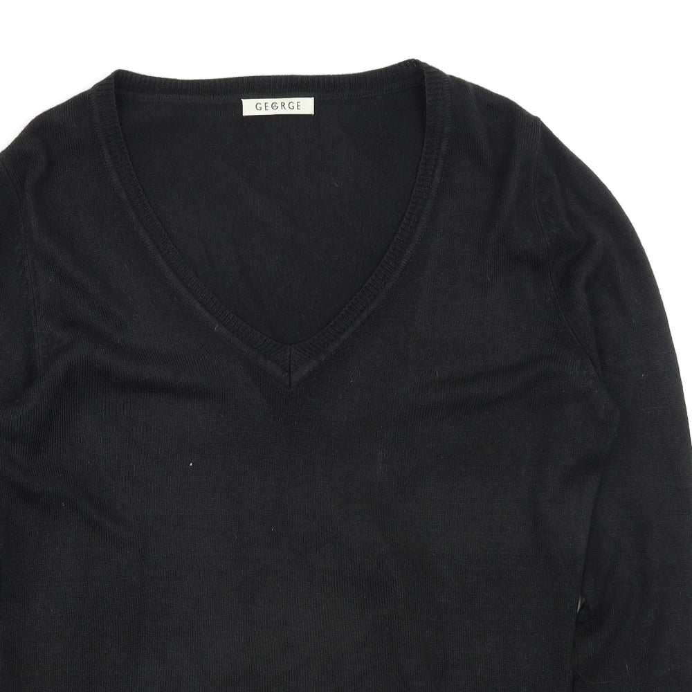 George Womens Black   Pullover Jumper Size 14