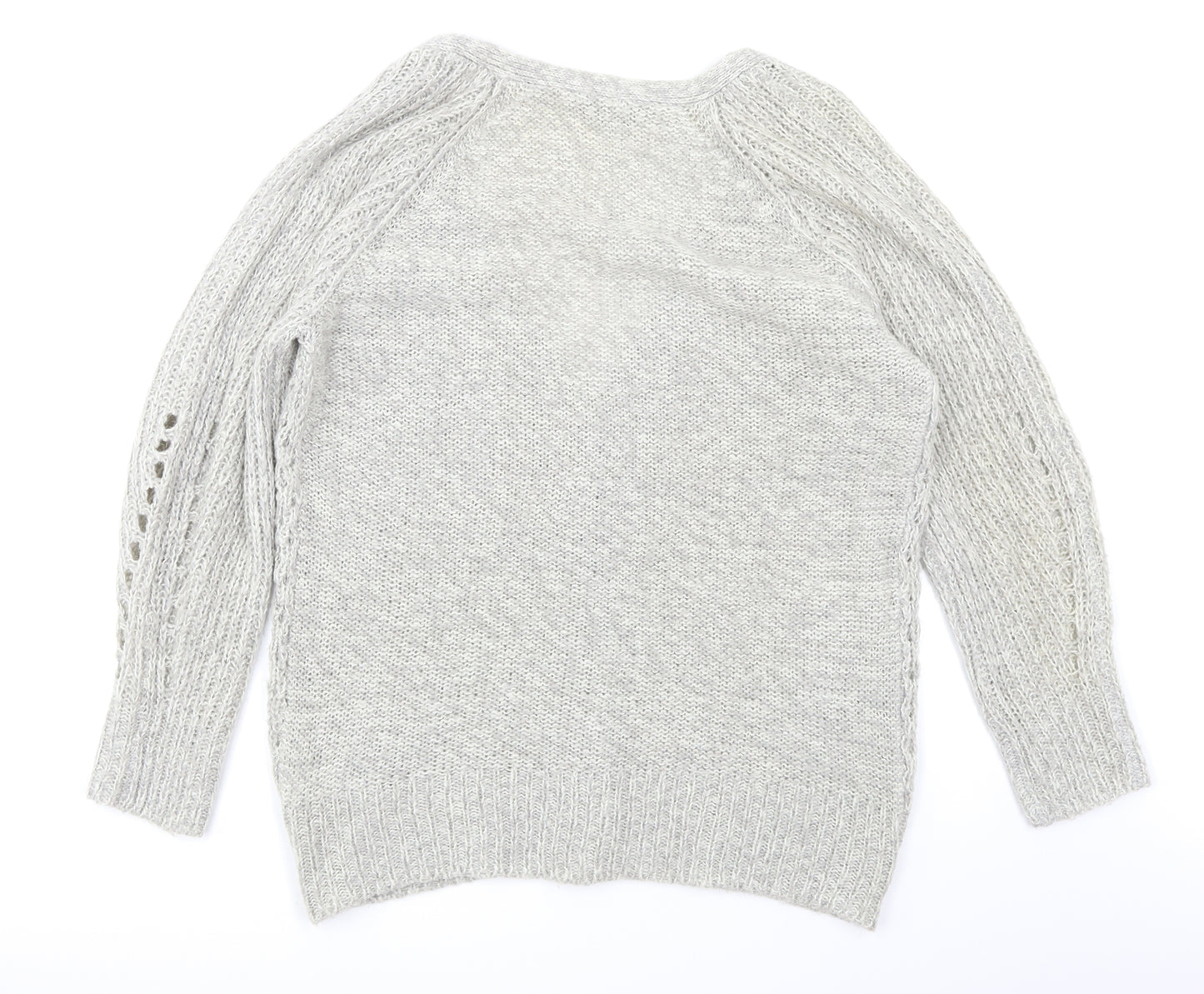 Dorothy Perkins Womens Grey   Cardigan Jumper Size 12