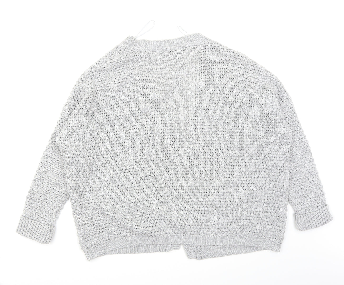 Topshop Womens Grey   Cardigan Jumper Size 10