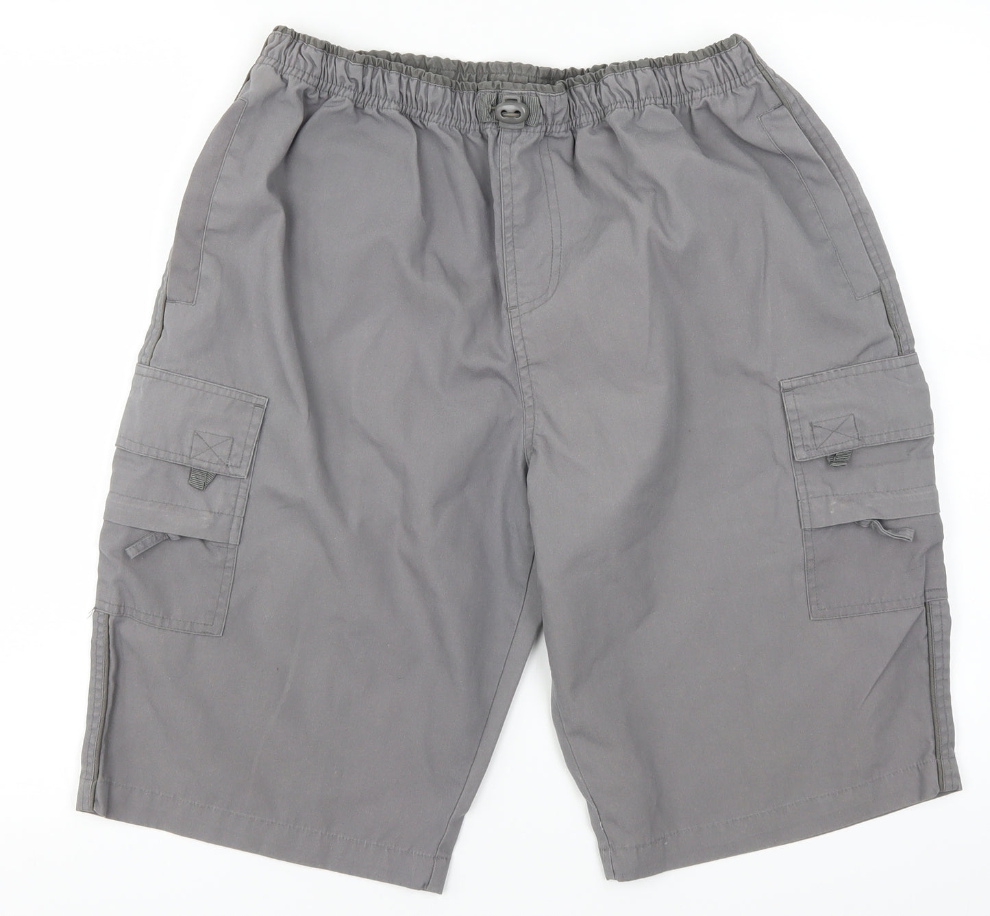 Burton Mens Grey   Cargo Shorts Size M