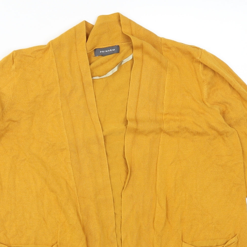 Primark Womens Orange   Cardigan Jumper Size 12