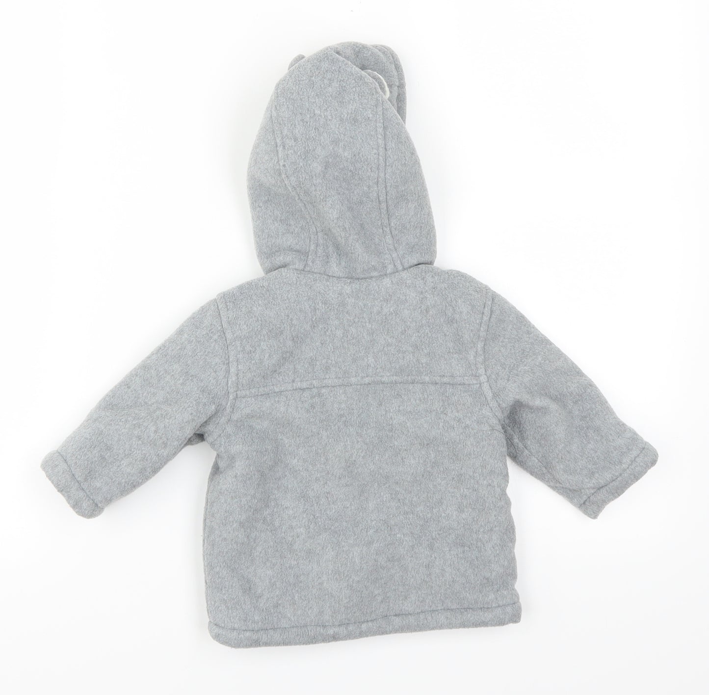 Blue Zoo Baby Grey   Jacket  Size 3-6 Months  - Bear Pockets