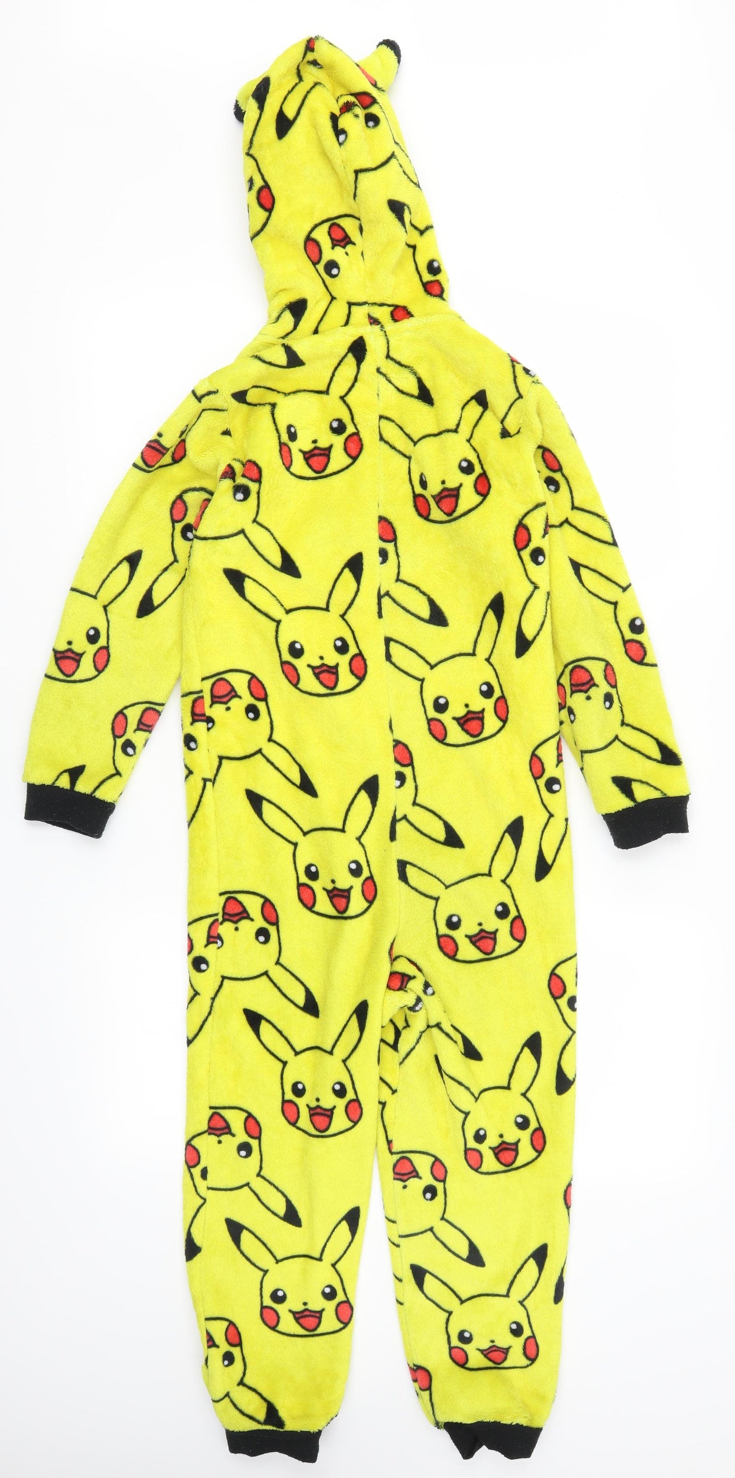 George Boys Yellow Solid   Bodysuit Size 8-9 Years  - Pikachu Pokemon