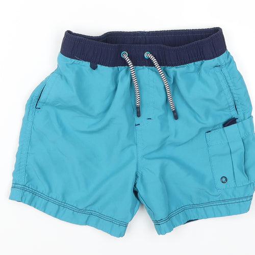 F&F Boys Blue   Bermuda Shorts Size 6-7 Years