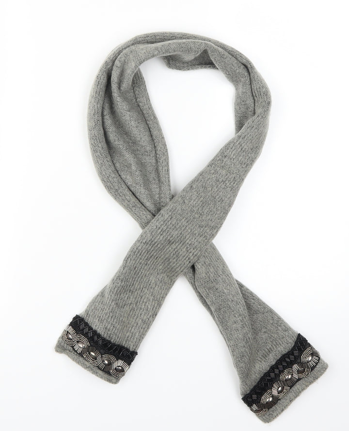 Preworn Womens Grey Scarf