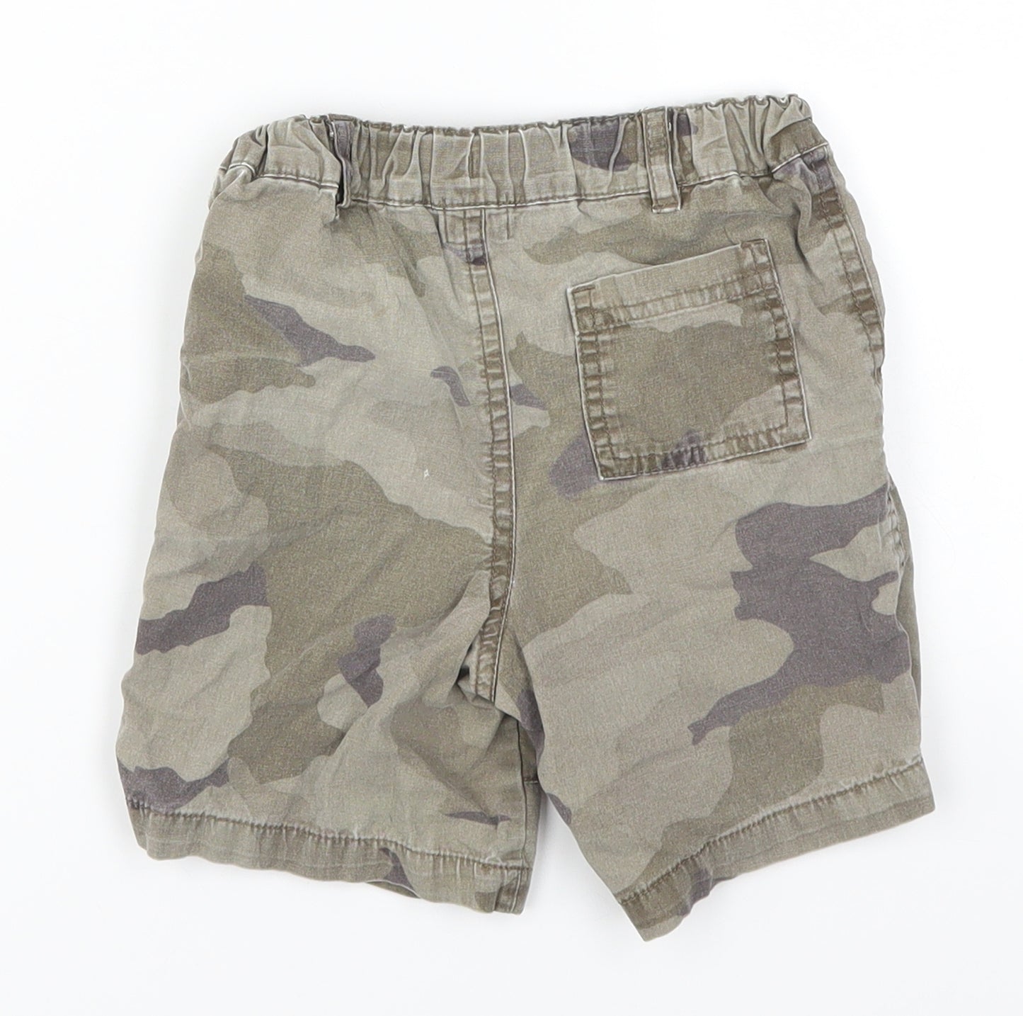 F&F Boys Green Camouflage  Cargo Shorts Size 2-3 Years