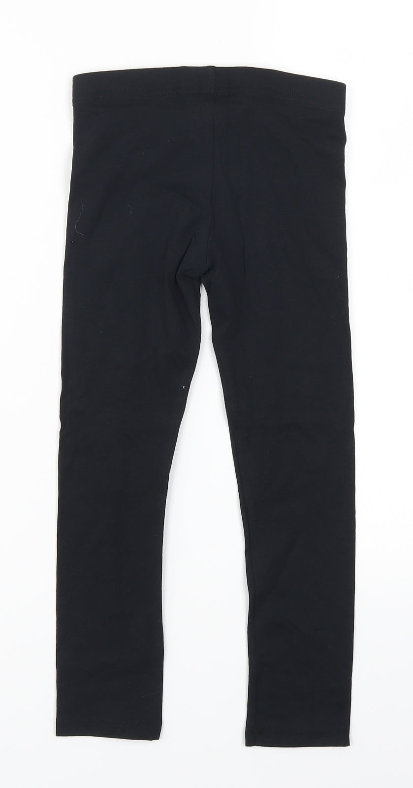F&F Girls Black   Carrot Trousers Size 5-6 Years