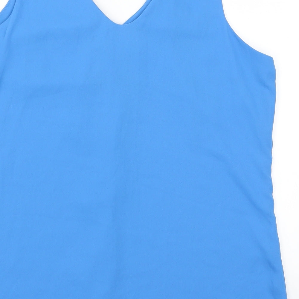 Wallis Womens Blue   Basic Tank Size 12